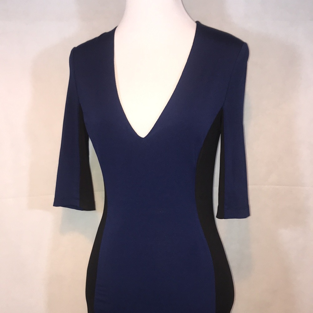 Kardashian Kollection Block Color Dress - Picture 3 of 8